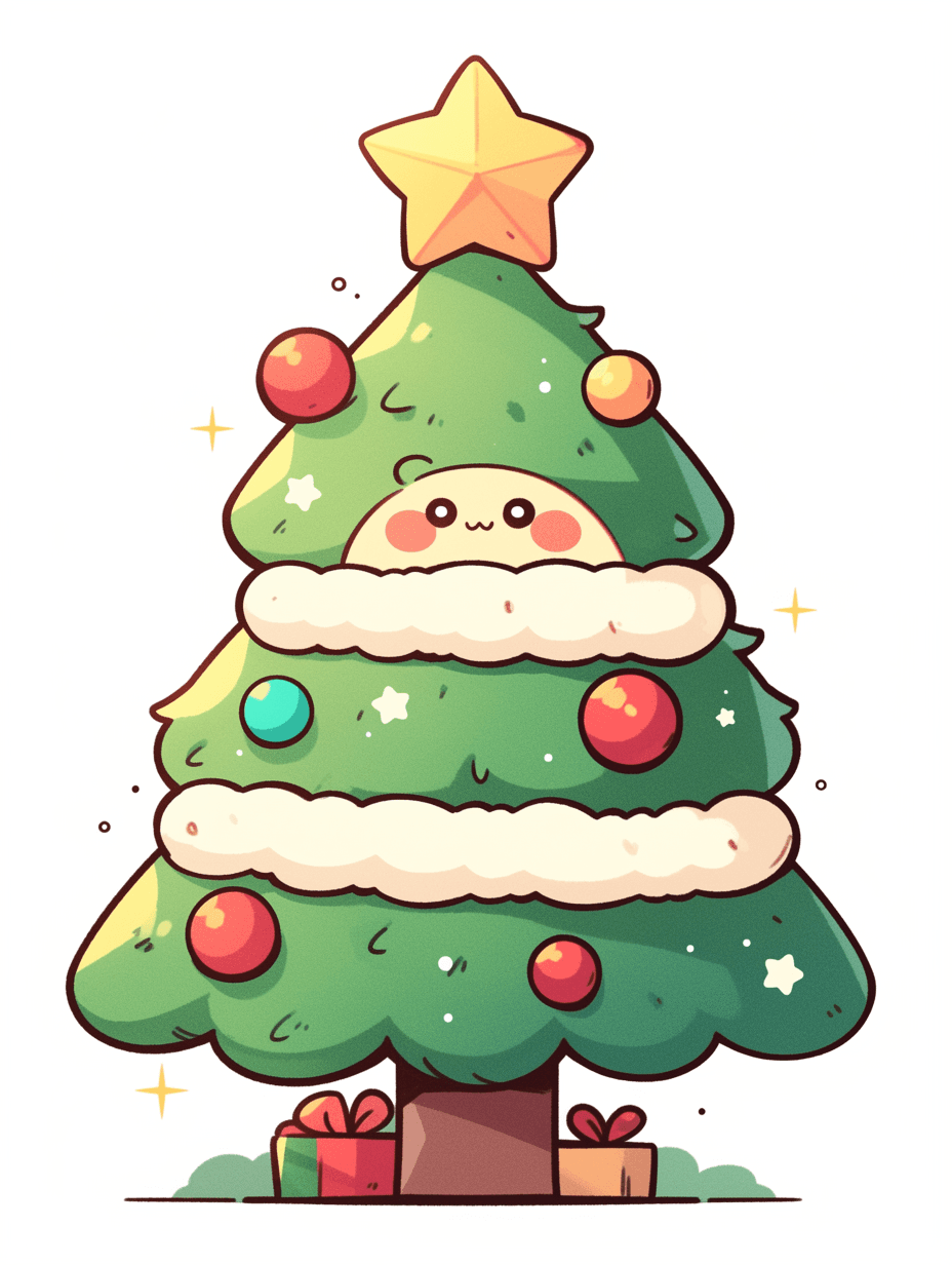 Christmas Christmas Tree 017 original repeating artwork
