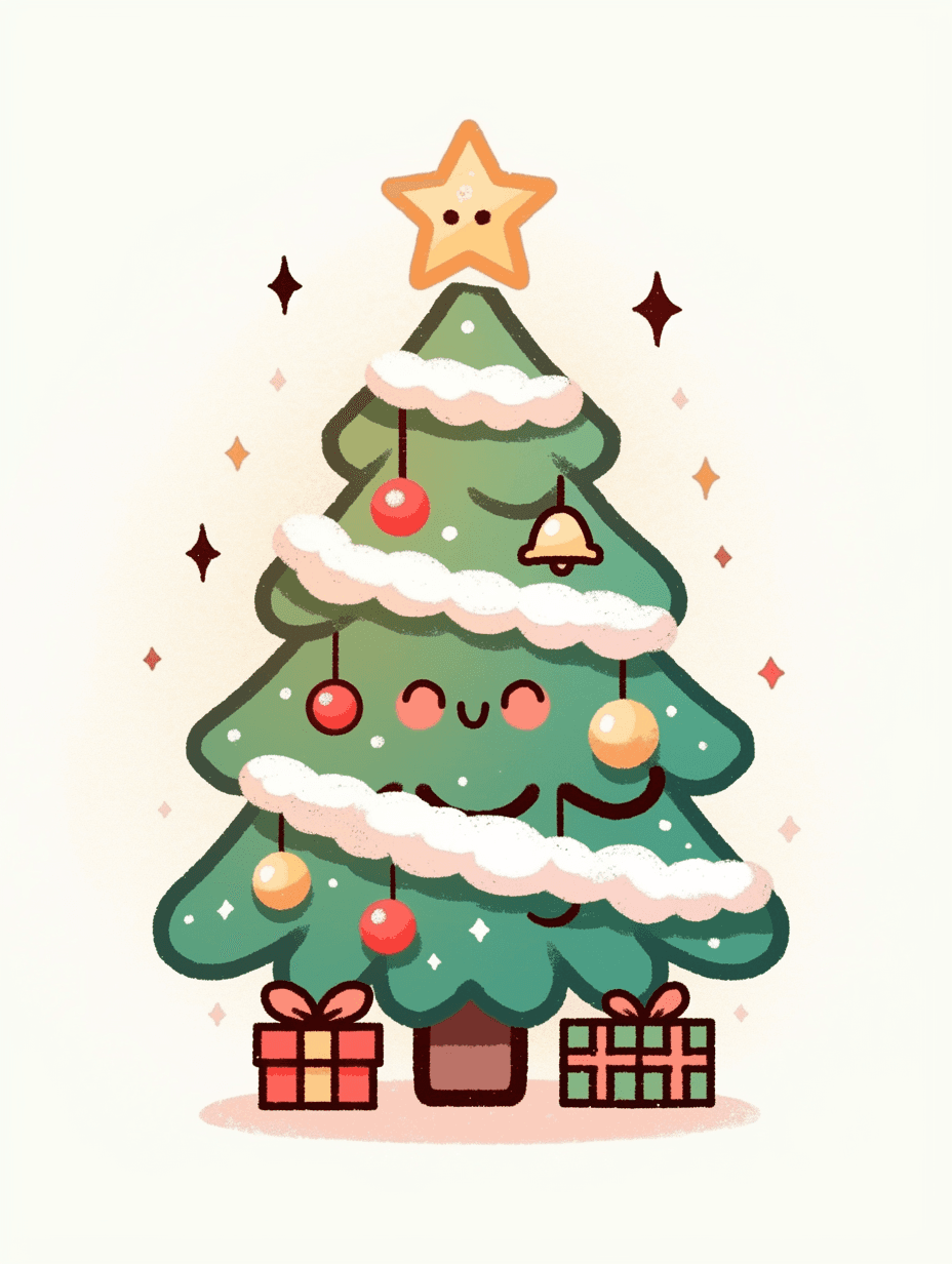 Christmas Tree 398 original repeating artwork