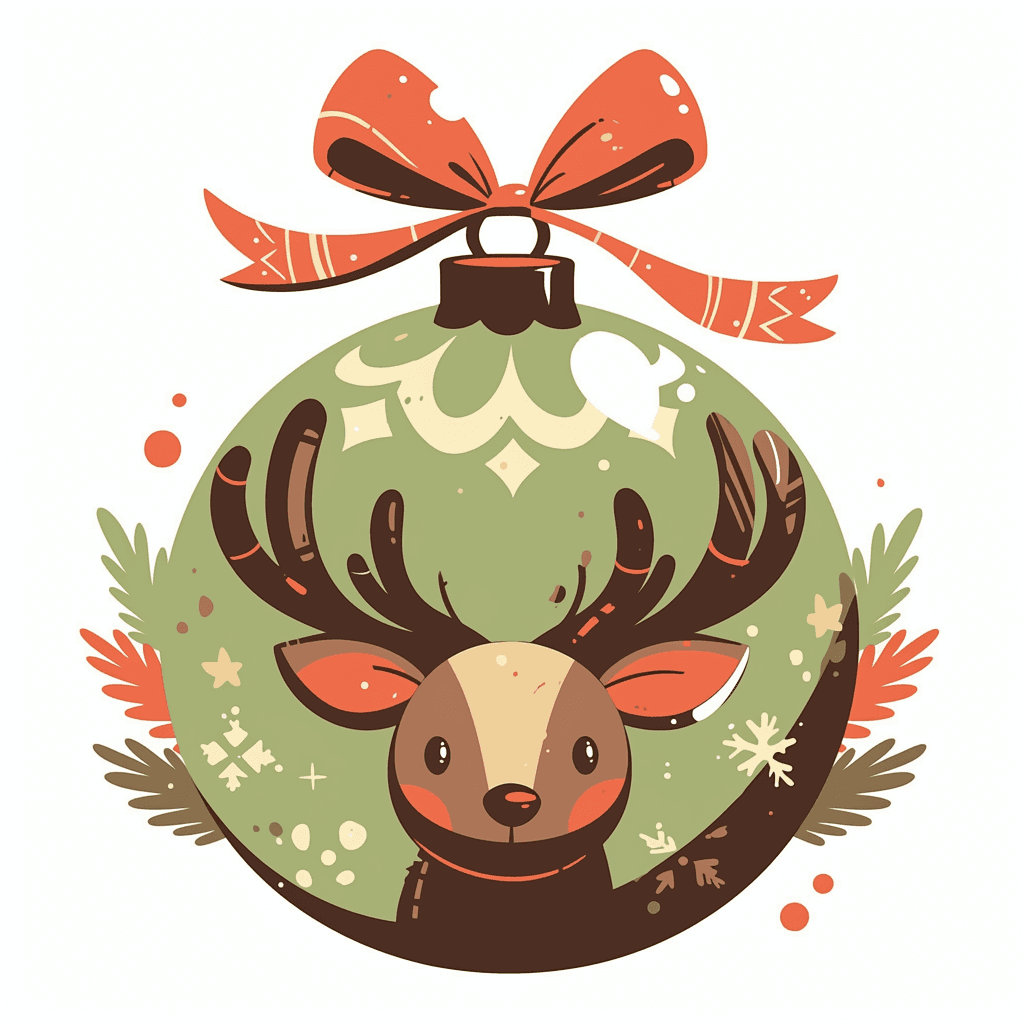 Christmas Ball Kick original repeating artwork