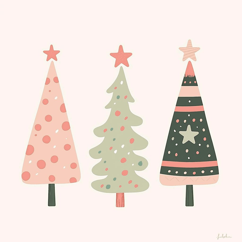 Christmas Tree 770 original repeating artwork