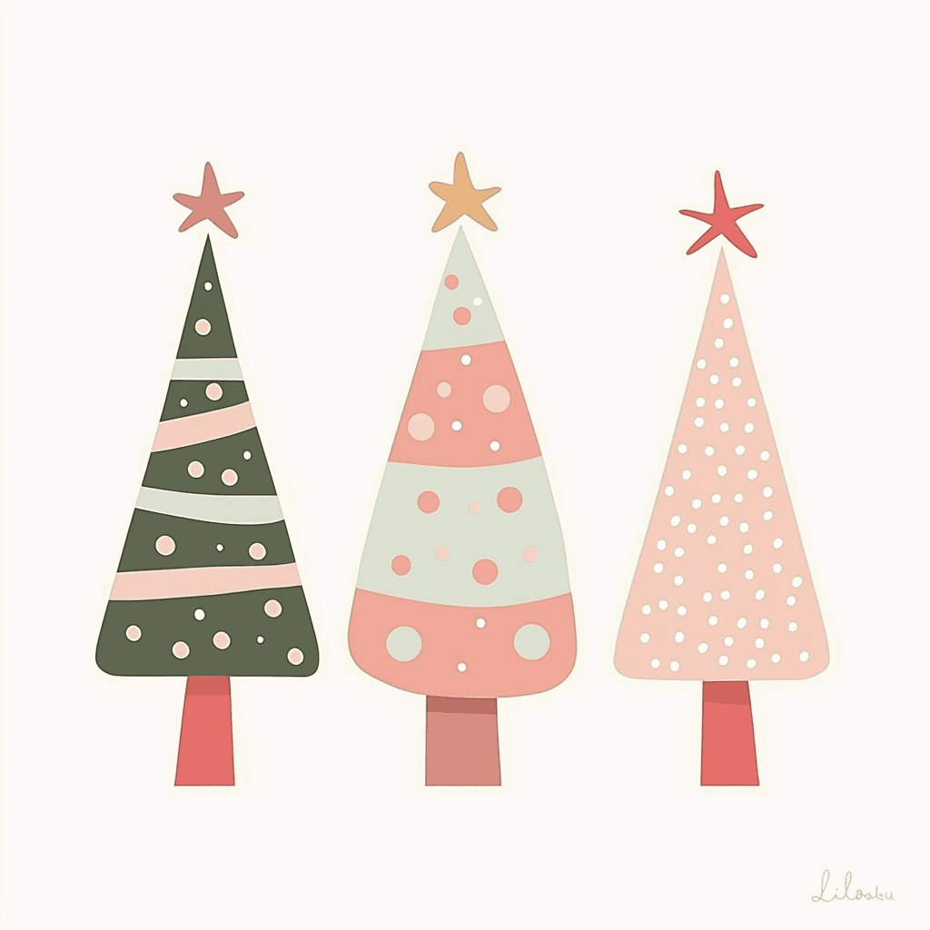 Christmas Tree 769 original repeating artwork