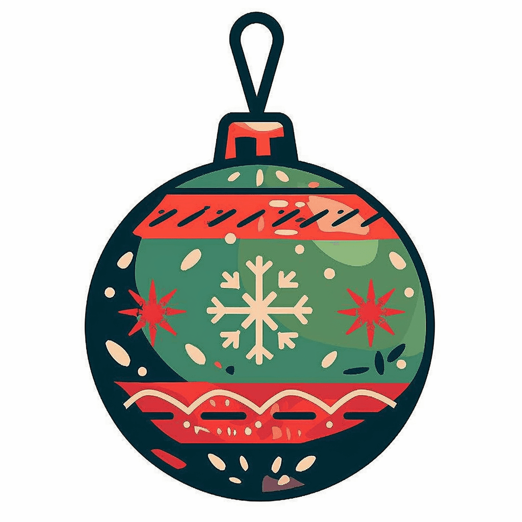 Christmas Ball 001 original repeating artwork