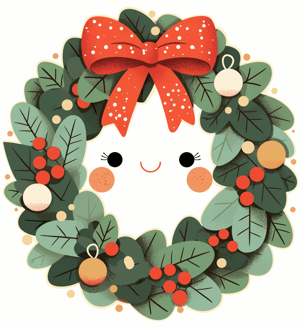 Christmas Wreath 128 original repeating artwork