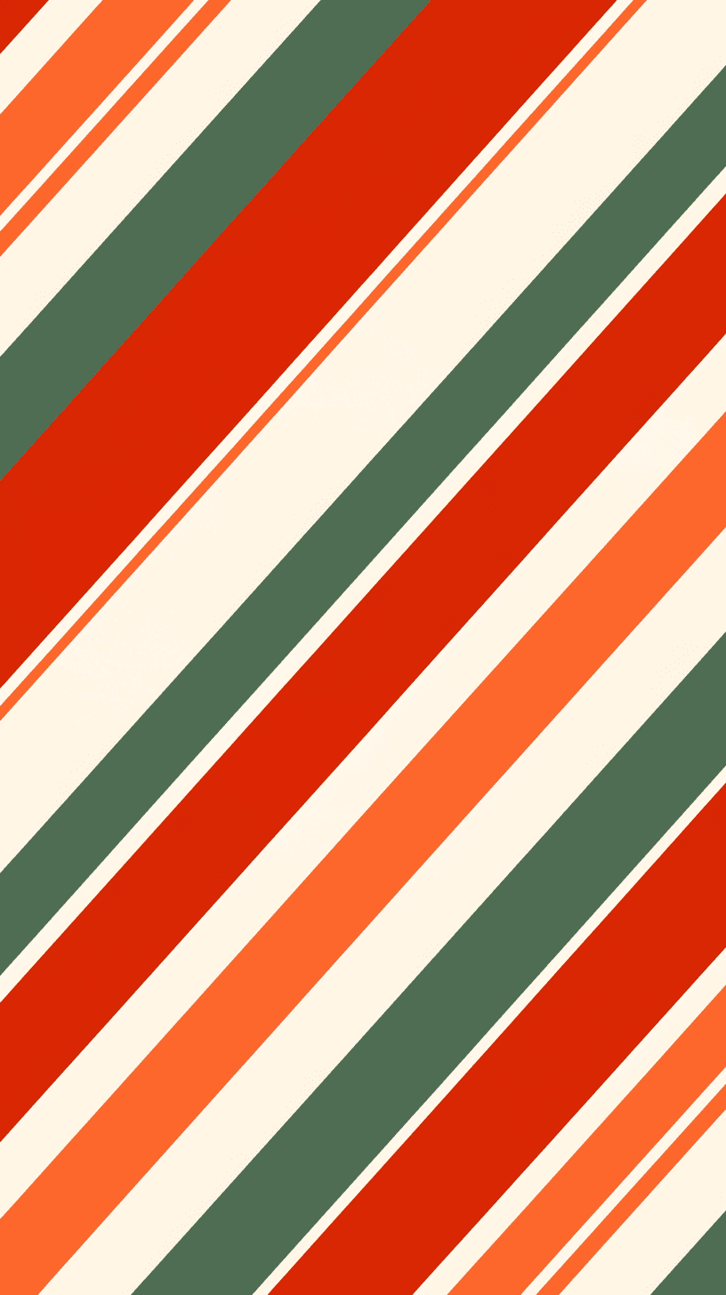 Christmas Stripe Party original repeating artwork