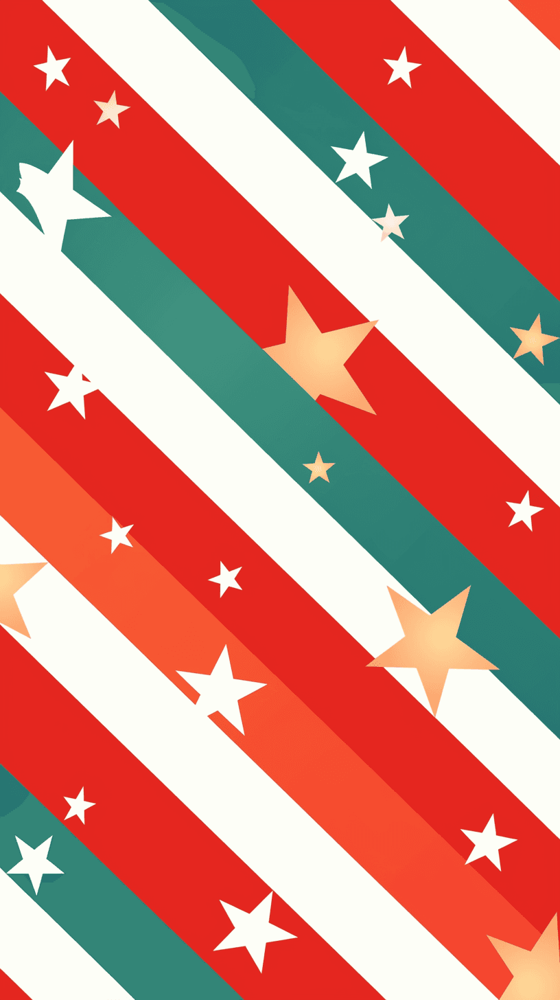Christmas Stripe 001 original repeating artwork