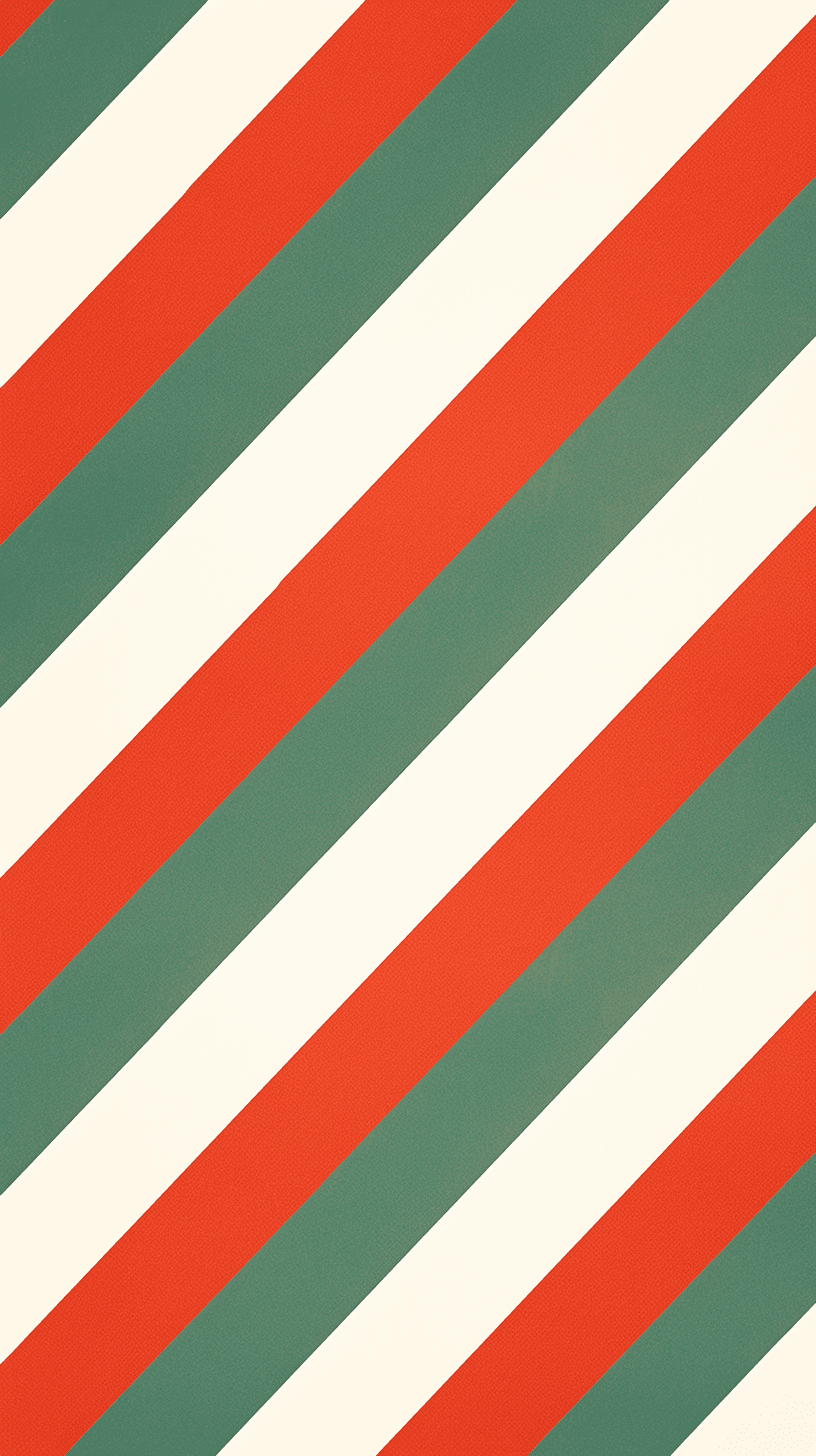 Christmas Stripe Burst original repeating artwork