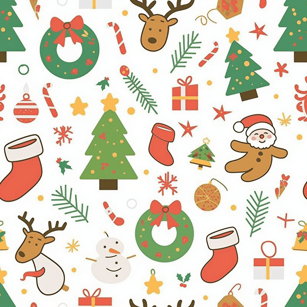 Christmas 204 original repeating artwork