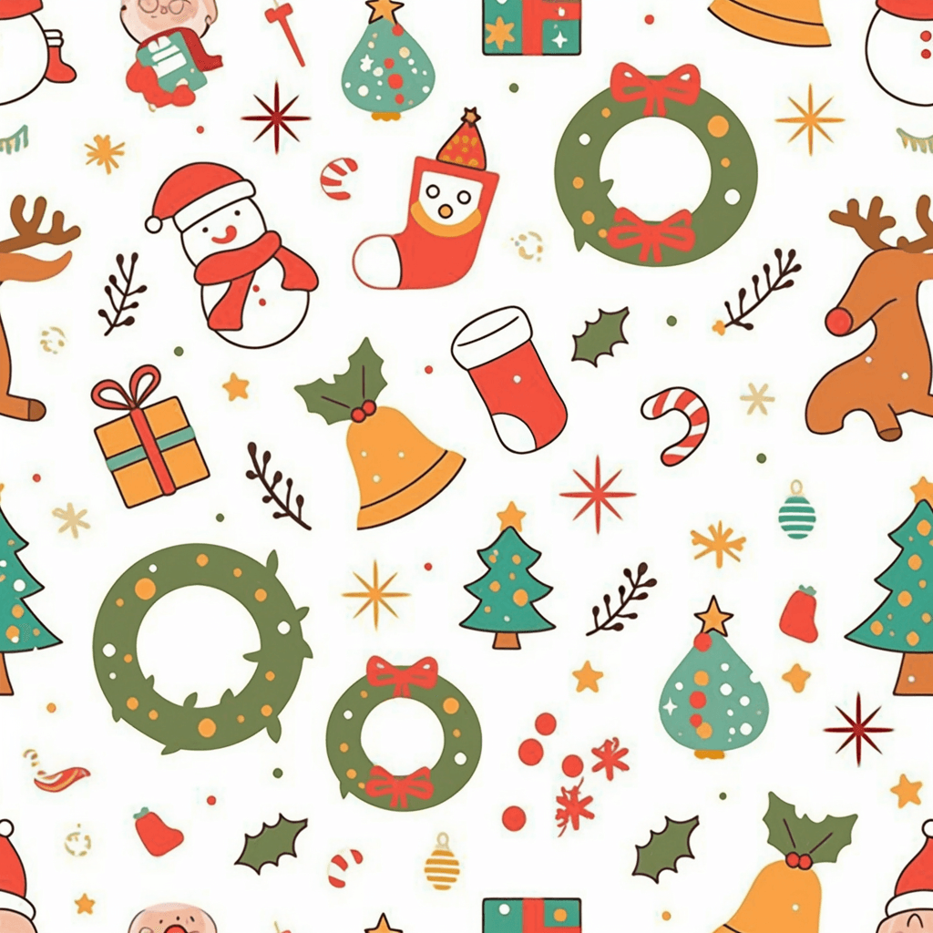 Christmas 272 original repeating artwork