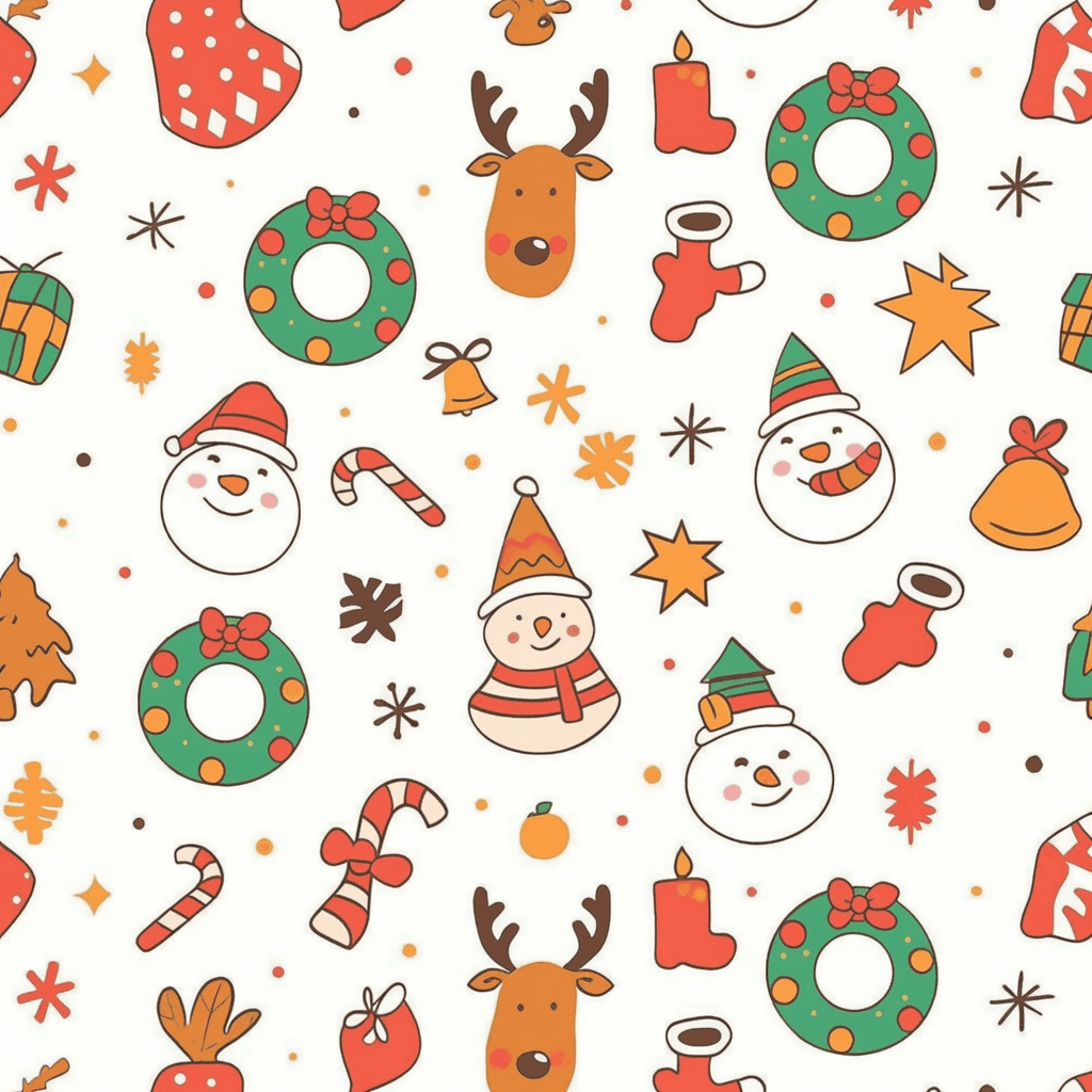 Christmas 428 original repeating artwork