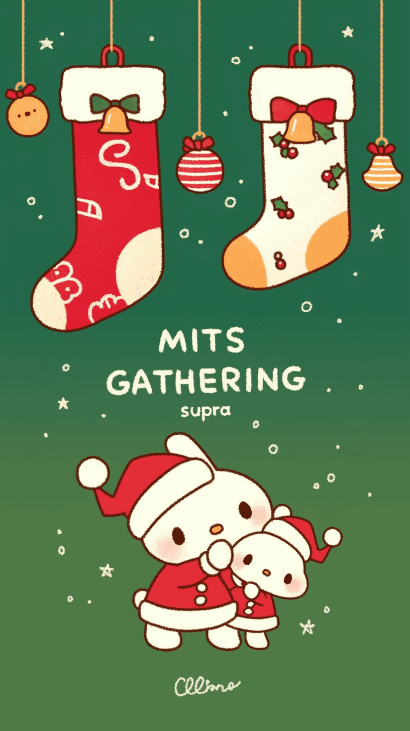 Christmas Animals 004 original repeating artwork