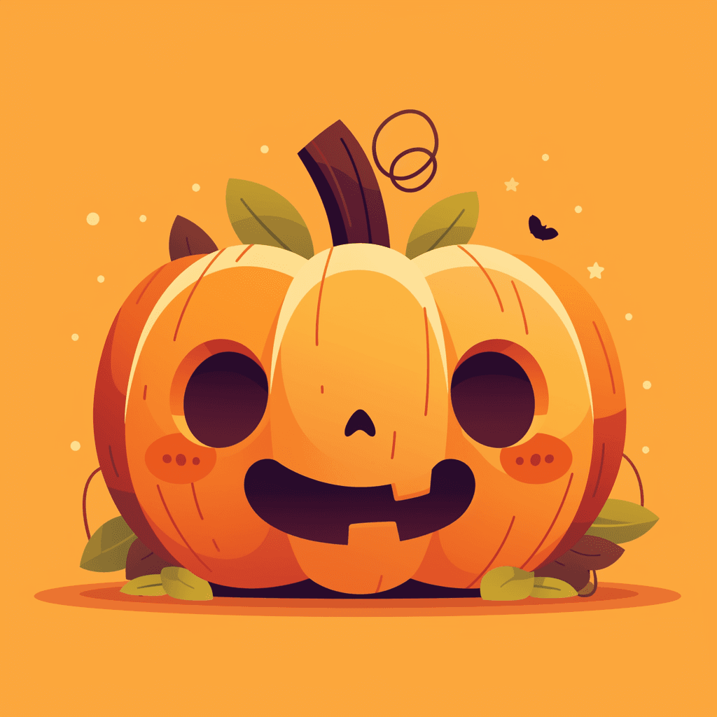 Halloween Pumpkin 064 original repeating artwork