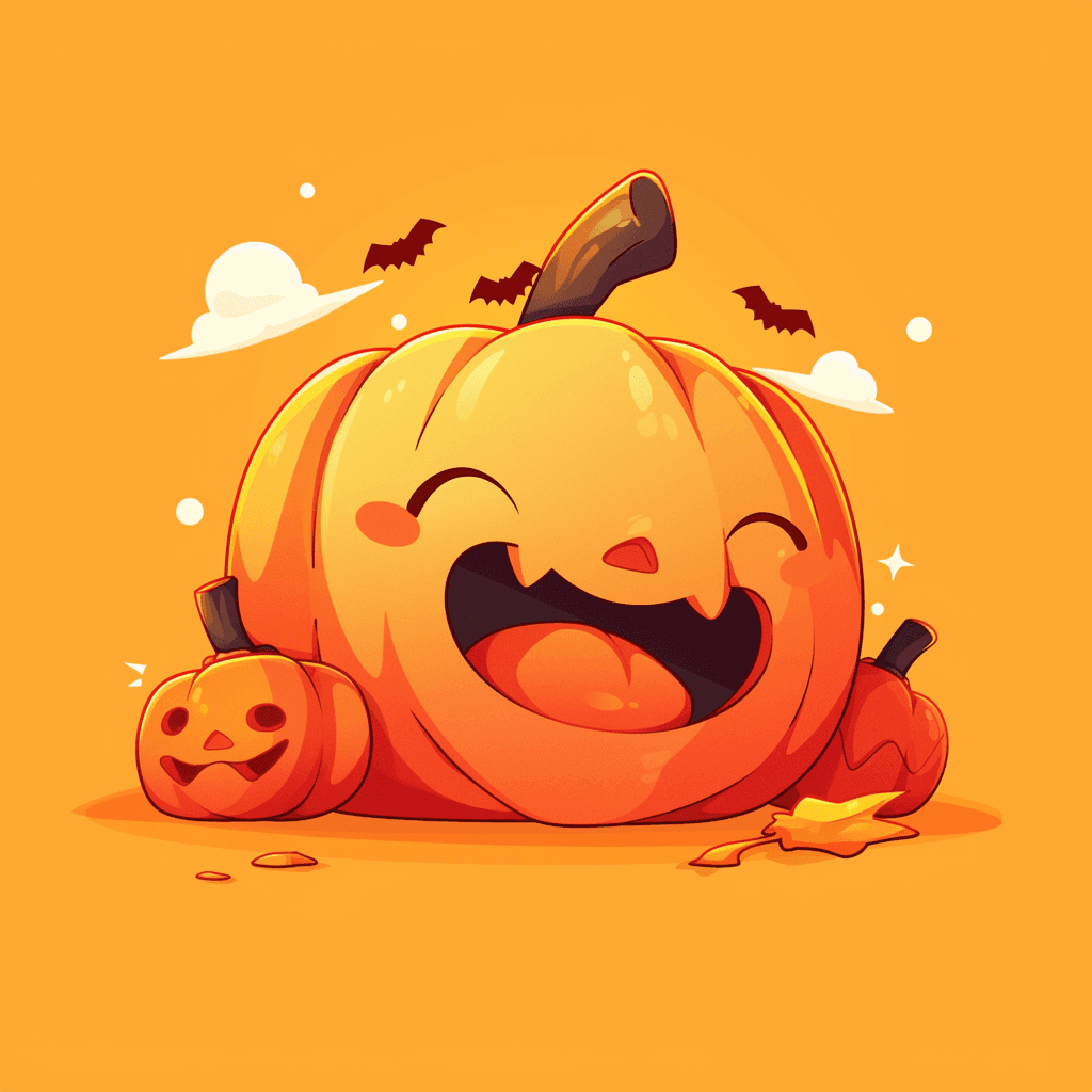 Halloween Pumpkin 493 original repeating artwork