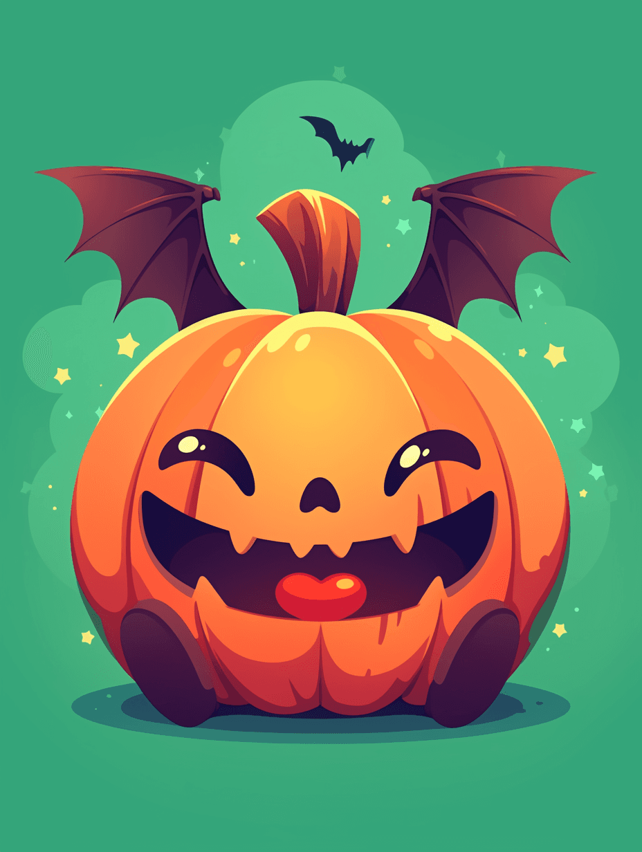 Halloween Pumpkin 237 original repeating artwork