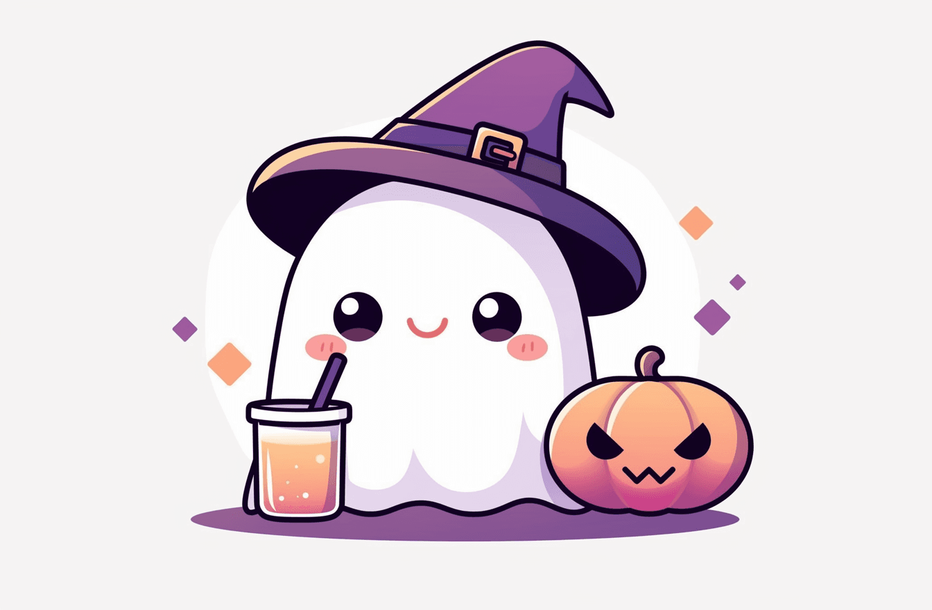 Halloween Ghost 177 original repeating artwork