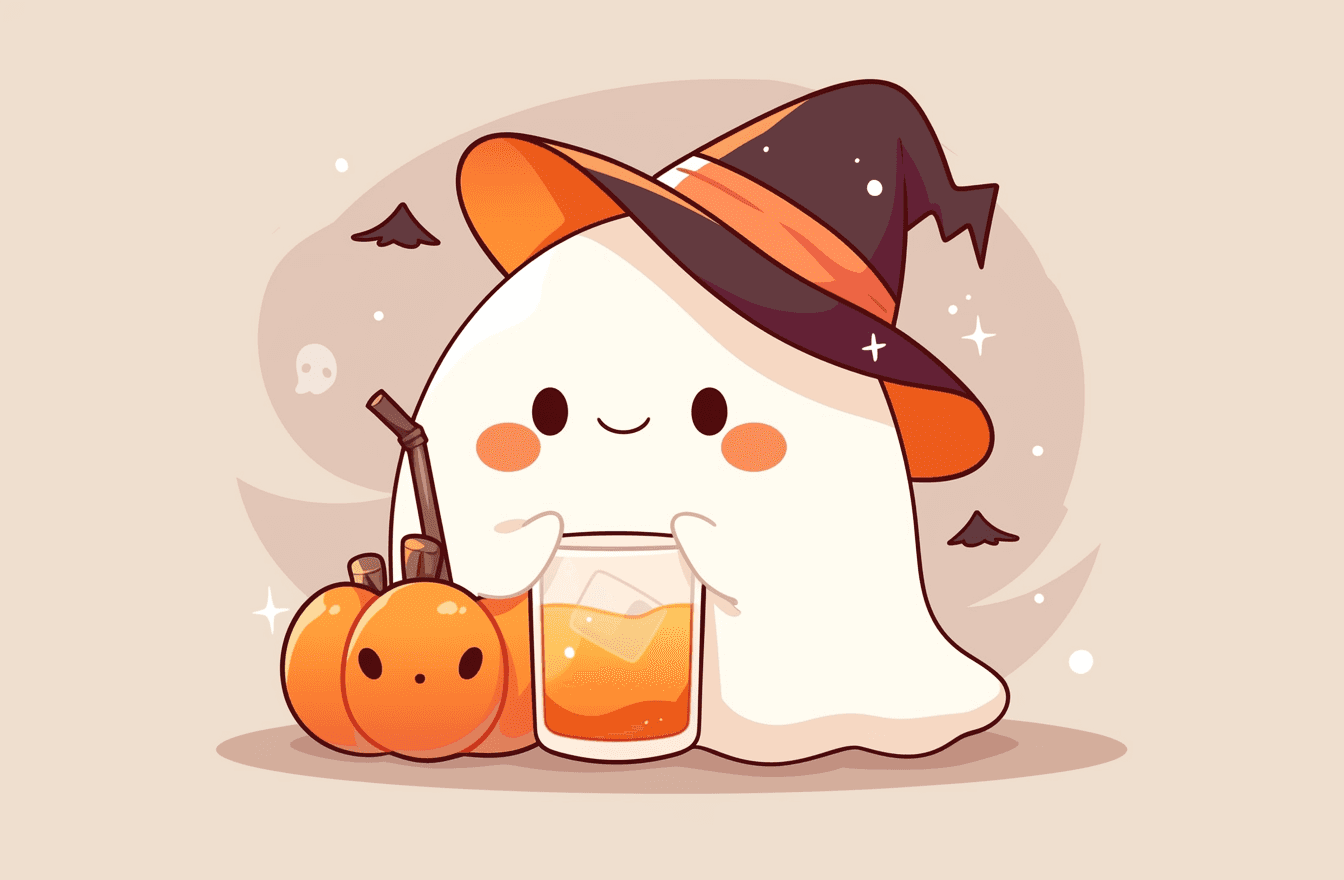 Halloween Ghost 270 original repeating artwork