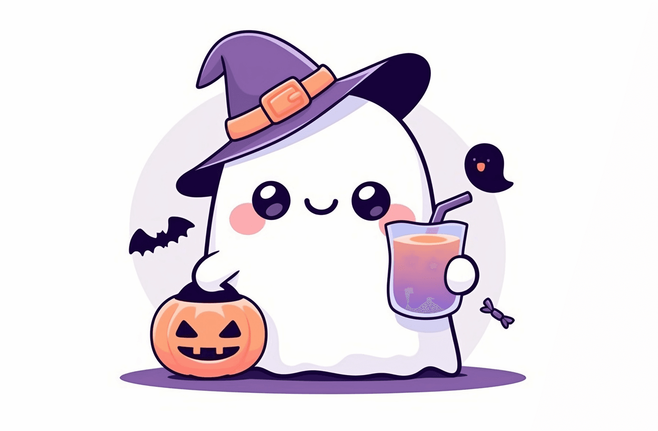 Halloween Ghost 897 original repeating artwork