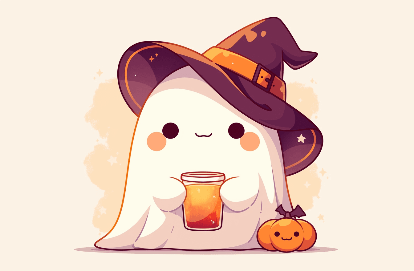 Halloween Ghost 1175 original repeating artwork