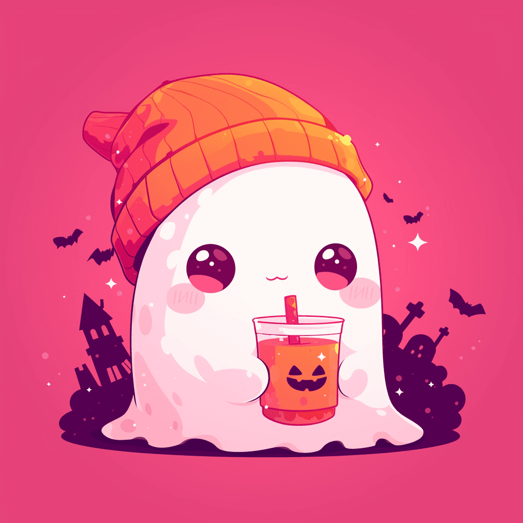 Halloween Ghost 970 original repeating artwork