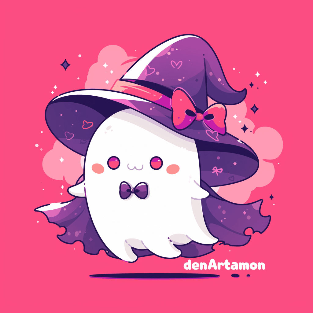 Halloween Ghost 1568 original repeating artwork