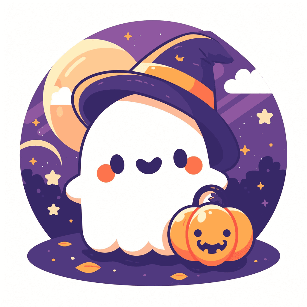 Halloween Ghost 394 original repeating artwork
