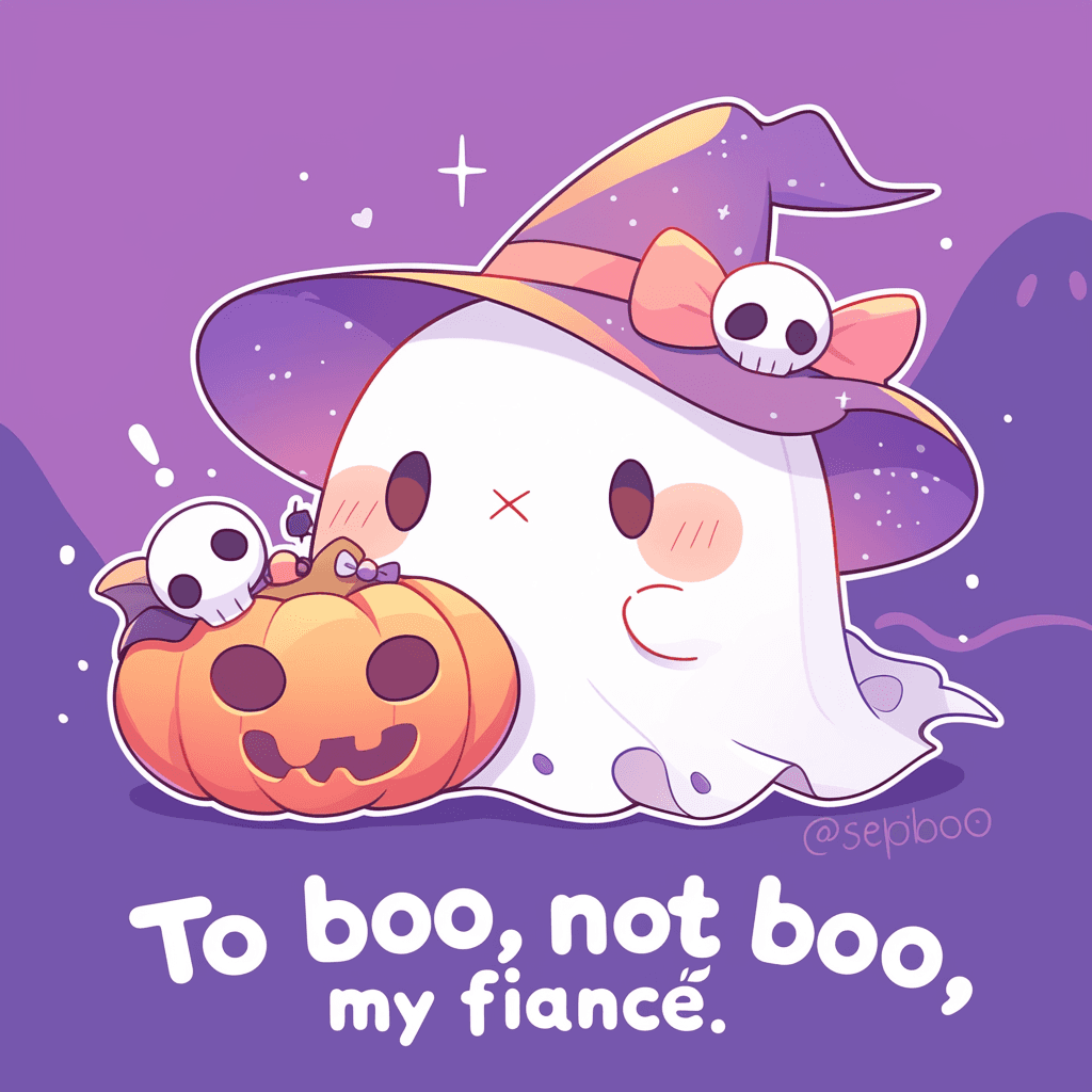 Halloween Ghost 1496 original repeating artwork
