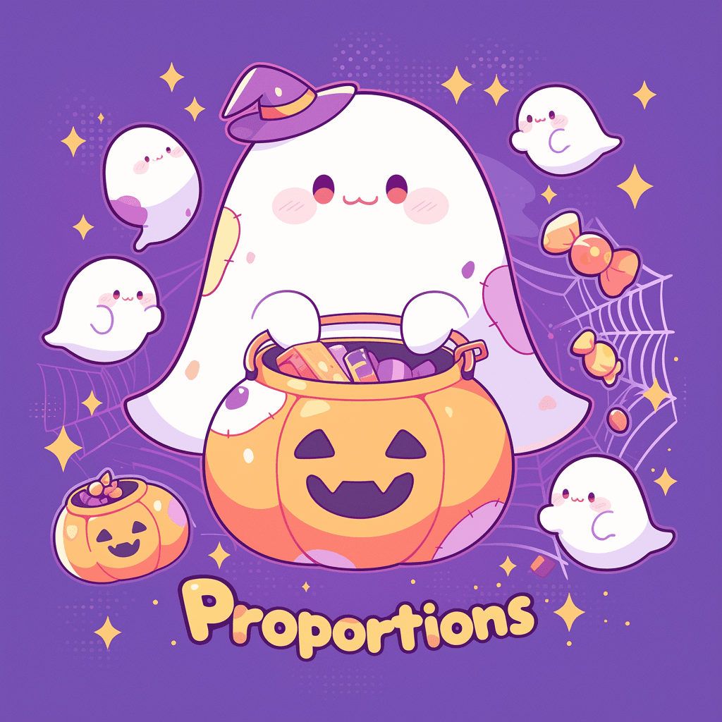 Halloween Ghost 454 original repeating artwork