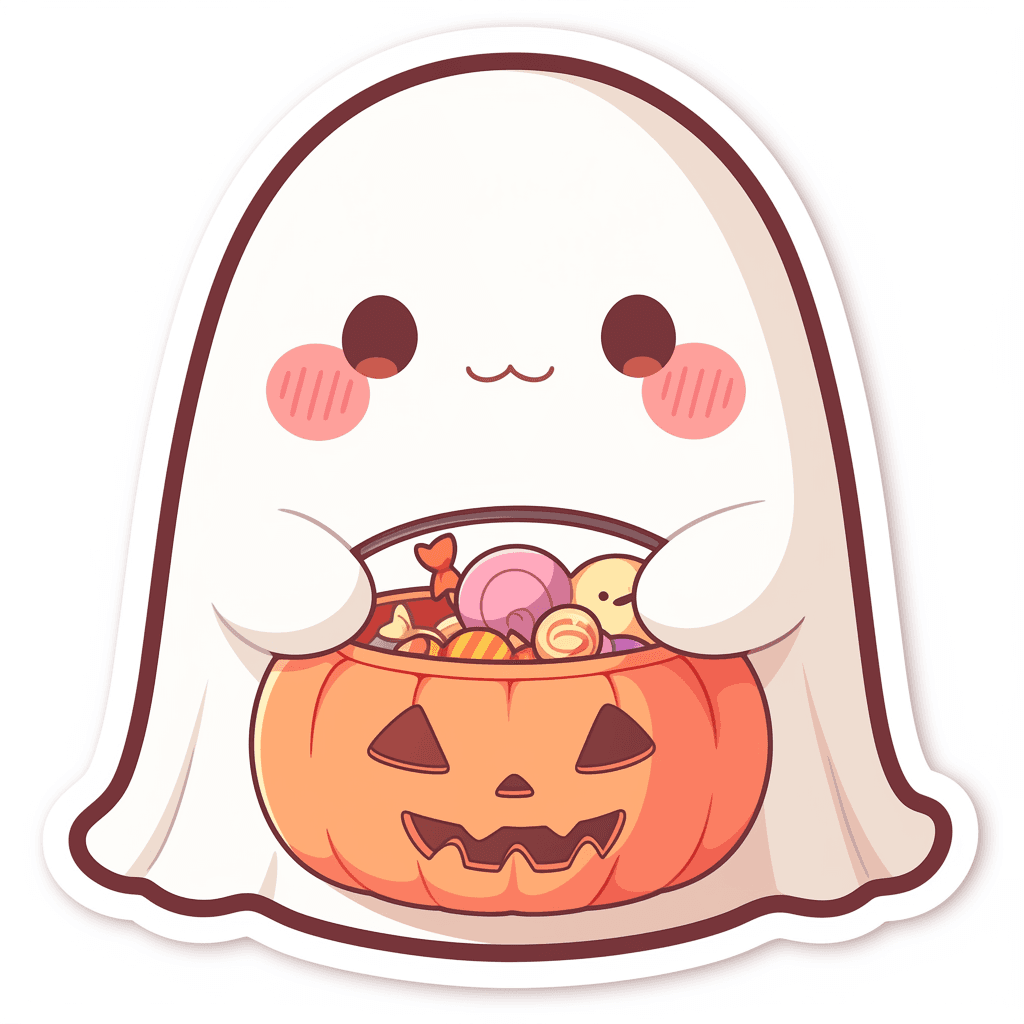 Halloween Ghost 258 original repeating artwork