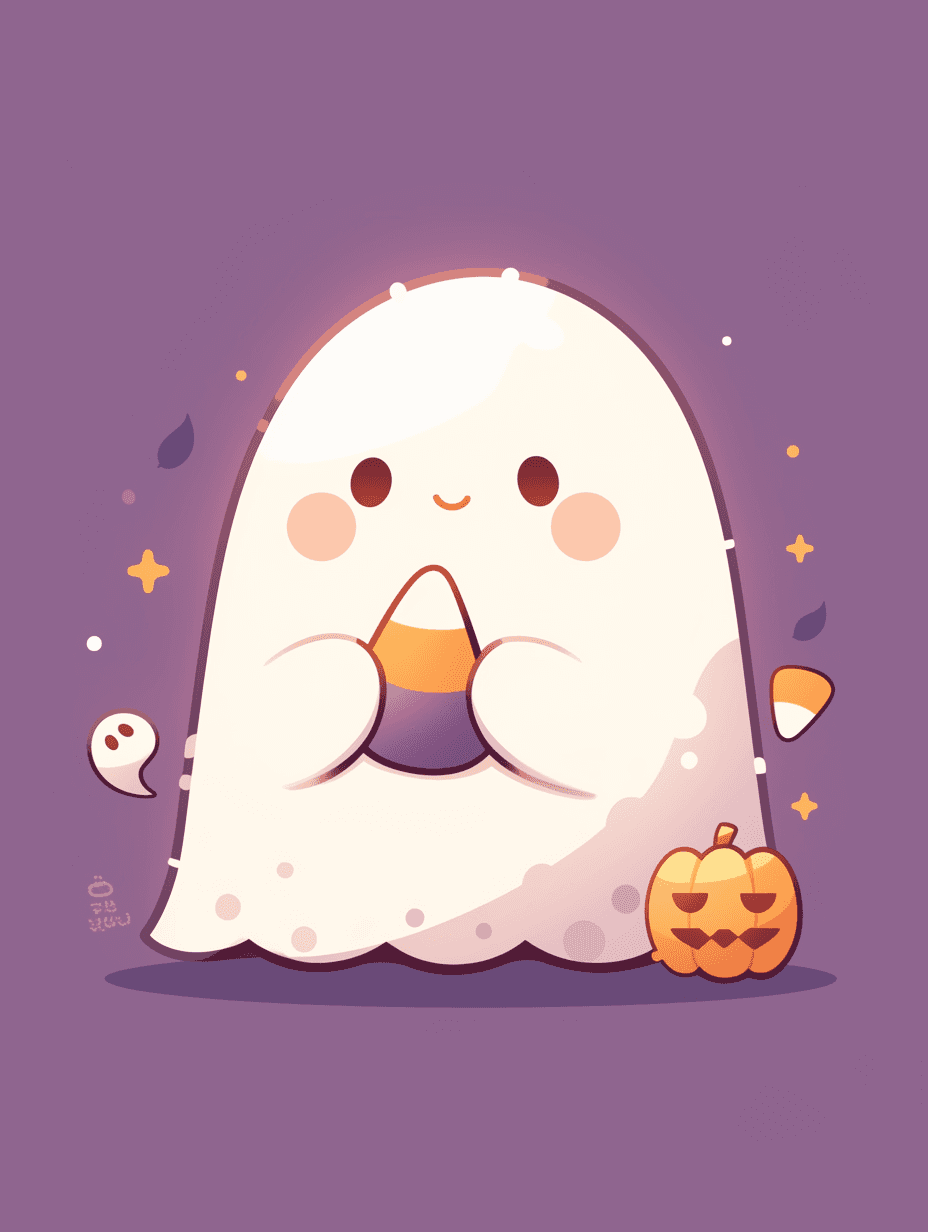 Halloween Ghost 969 original repeating artwork