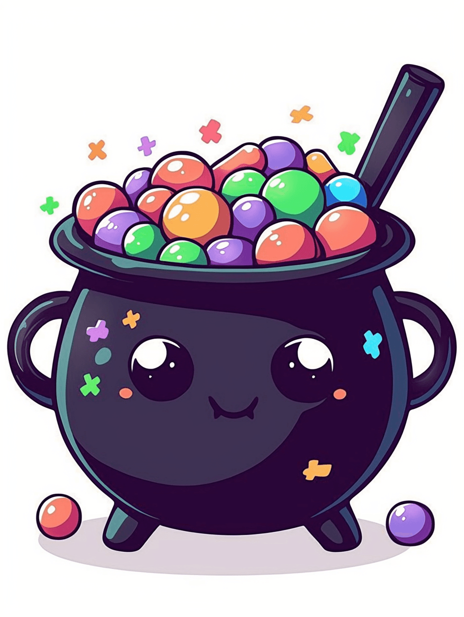 Halloween Candy 002 original repeating artwork