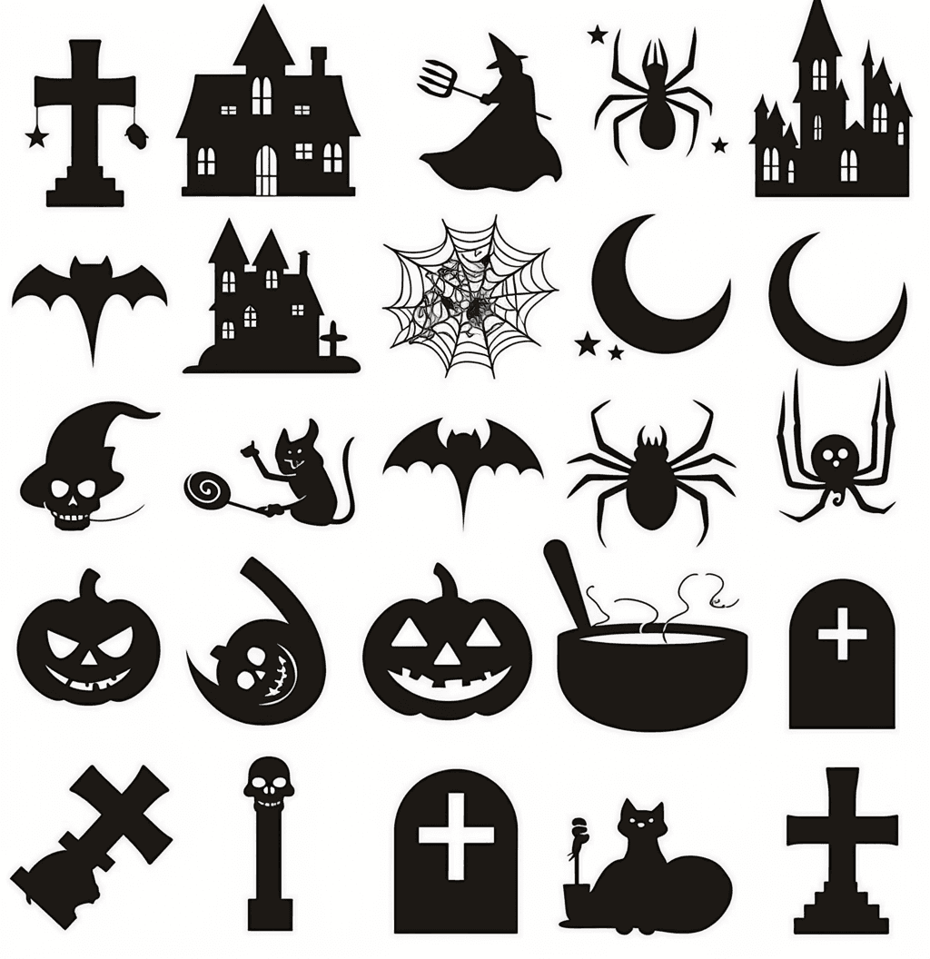 Halloween Noon original repeating artwork