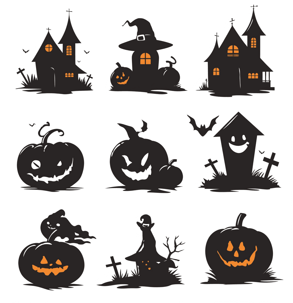 Halloween 038 original repeating artwork