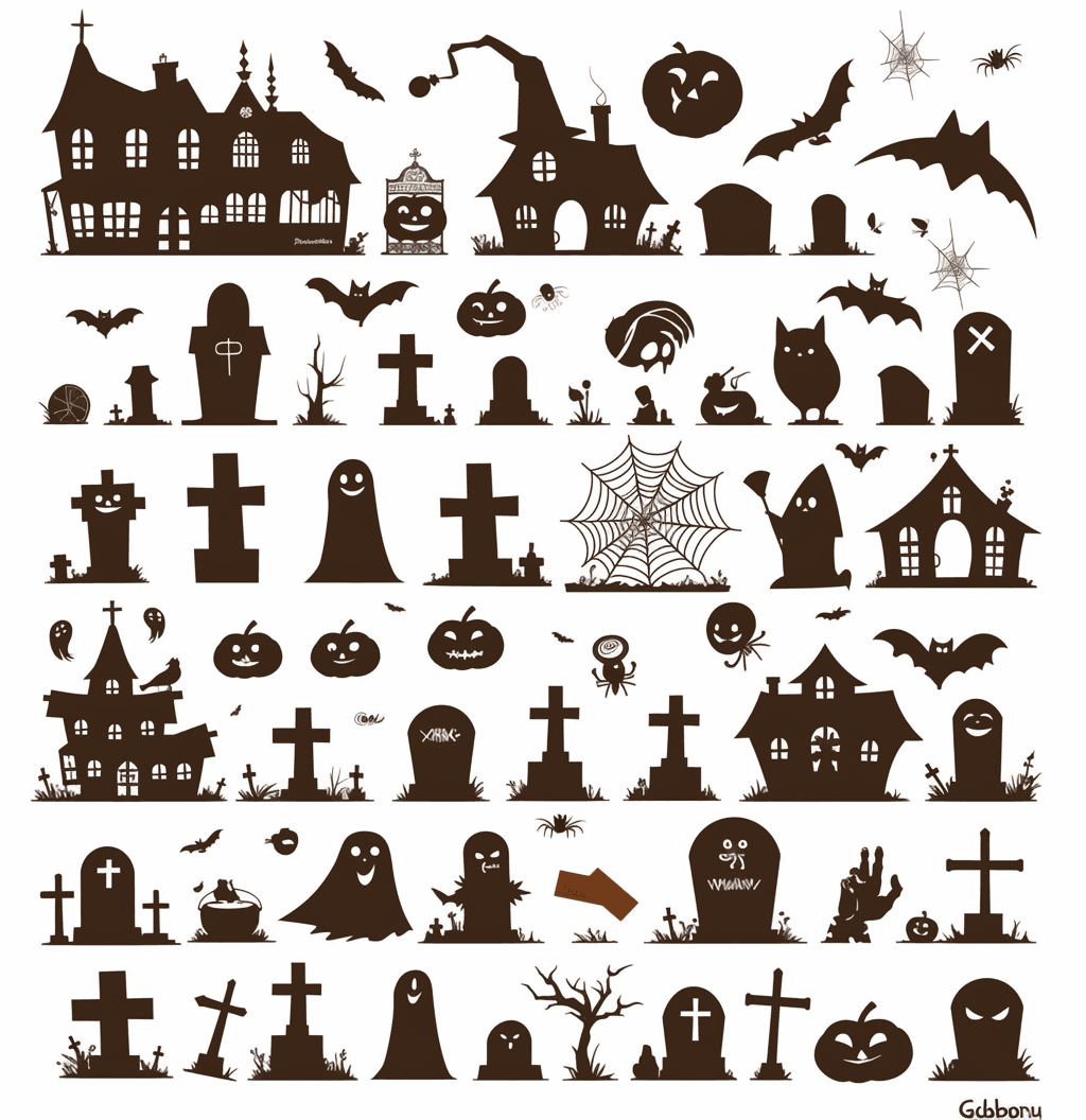 Halloween 016 original repeating artwork