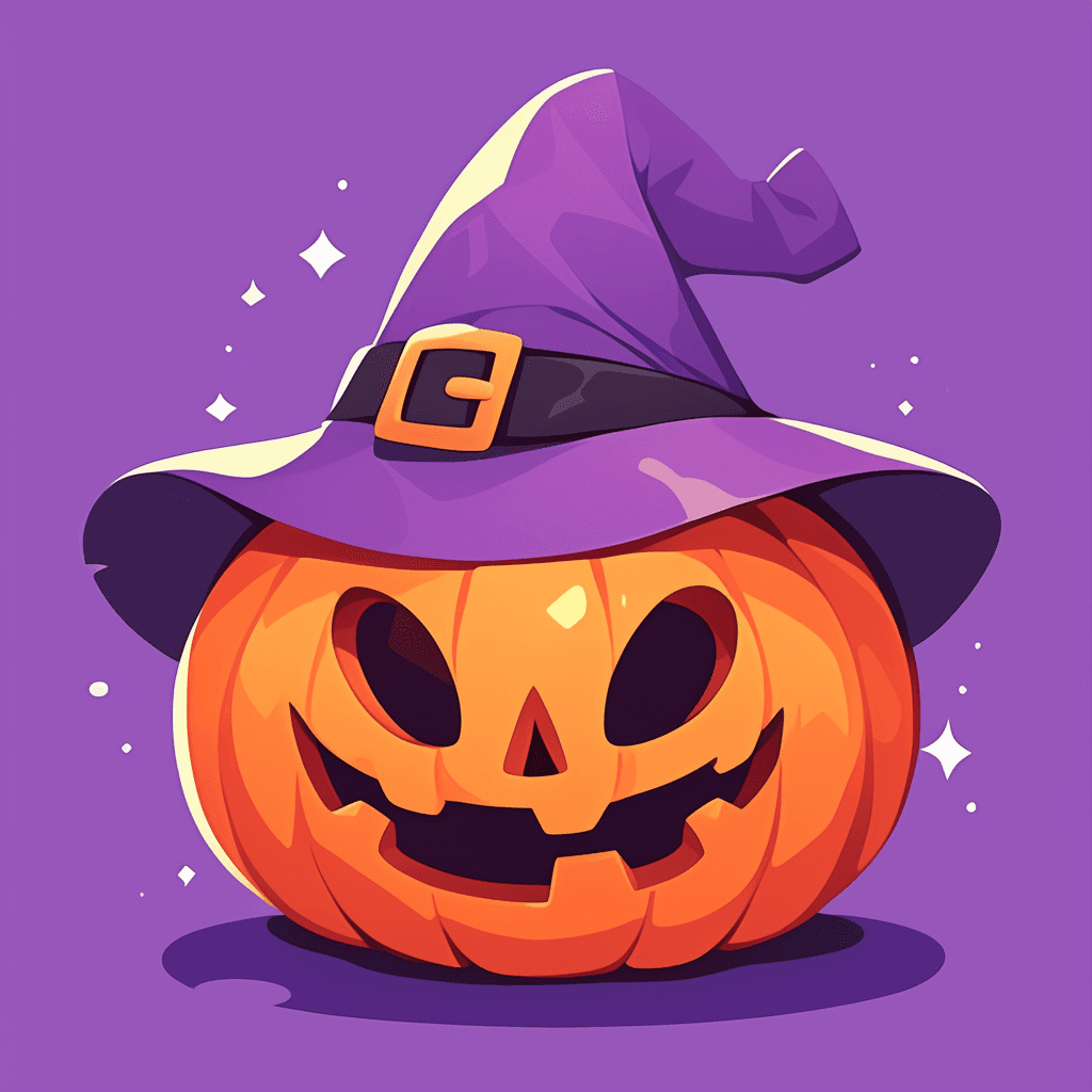 Halloween Pumpkin Route original repeating artwork