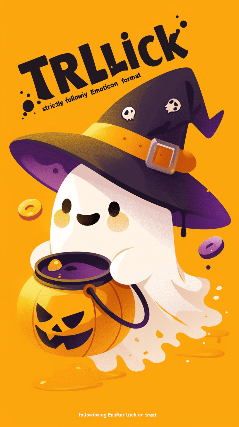 Halloween Ghost 742 original repeating artwork