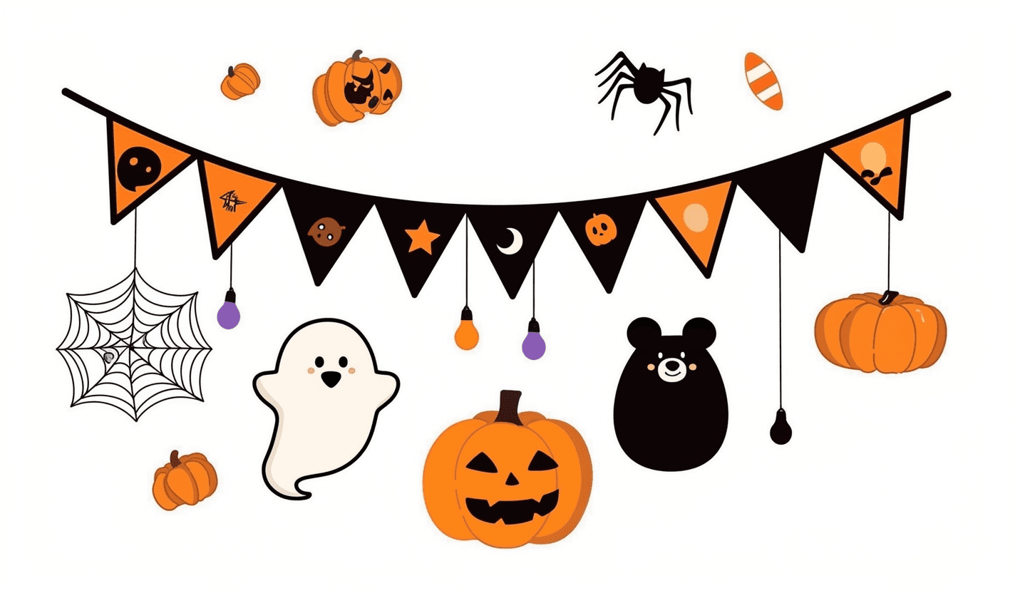 Halloween original repeating artwork