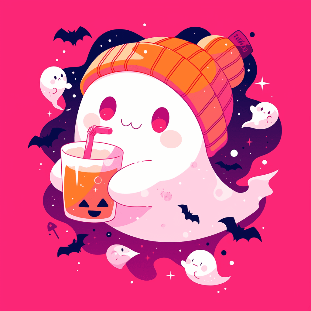 Halloween Boulevard original repeating artwork