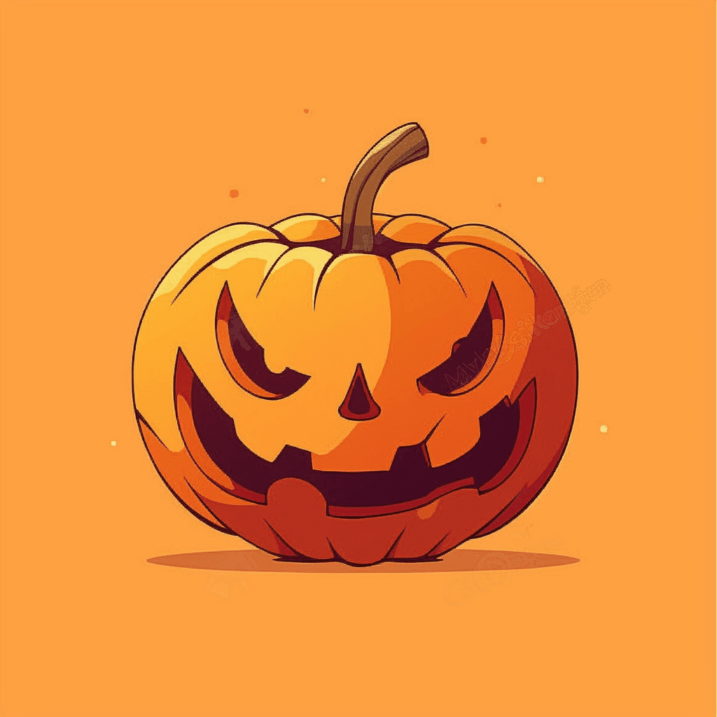 Halloween Pumpkin 202 original repeating artwork