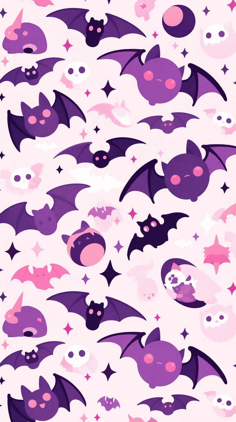 Halloween Bat Tint original repeating artwork
