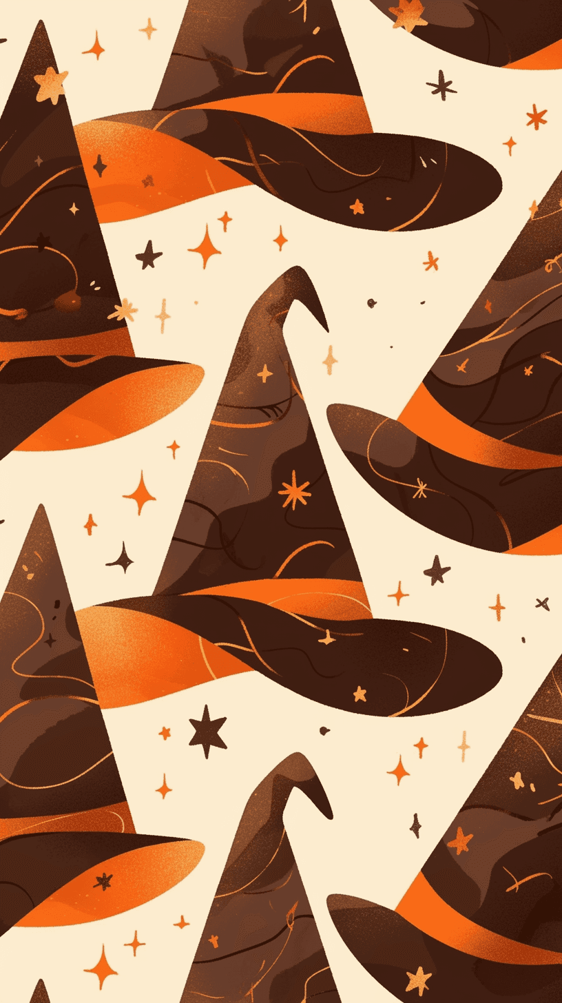 Halloween Design Fair original repeating artwork