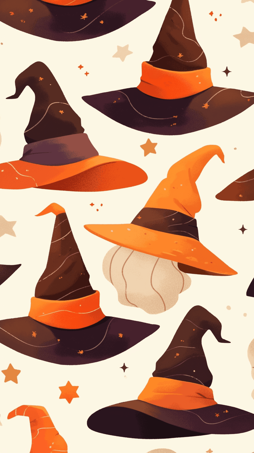 Halloween Design Festival original repeating artwork