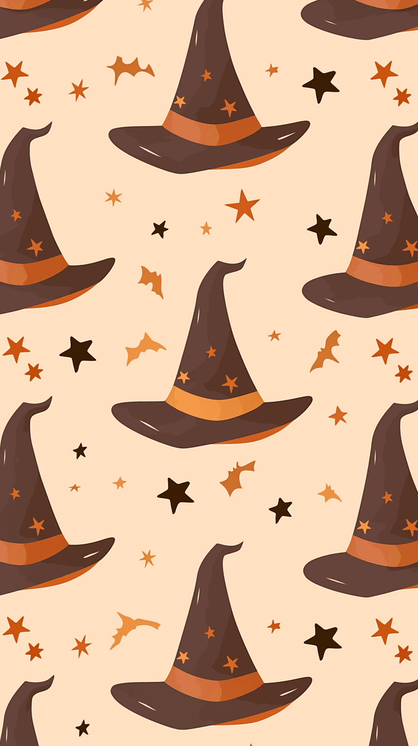 Halloween Design Carnival original repeating artwork