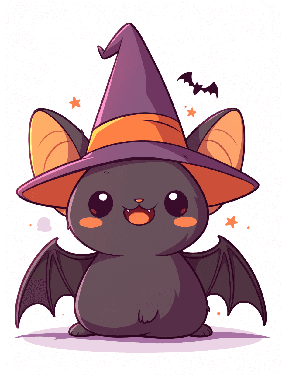 Halloween Bat Session original repeating artwork