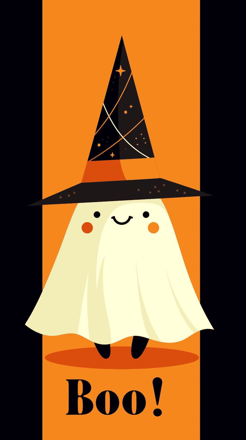 Halloween Ghost 171 original repeating artwork