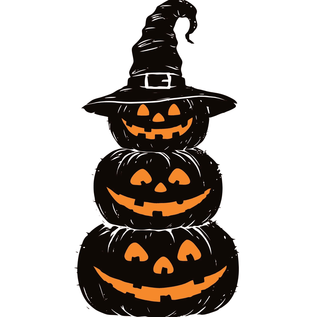 Halloween Pumpkin Edition original repeating artwork
