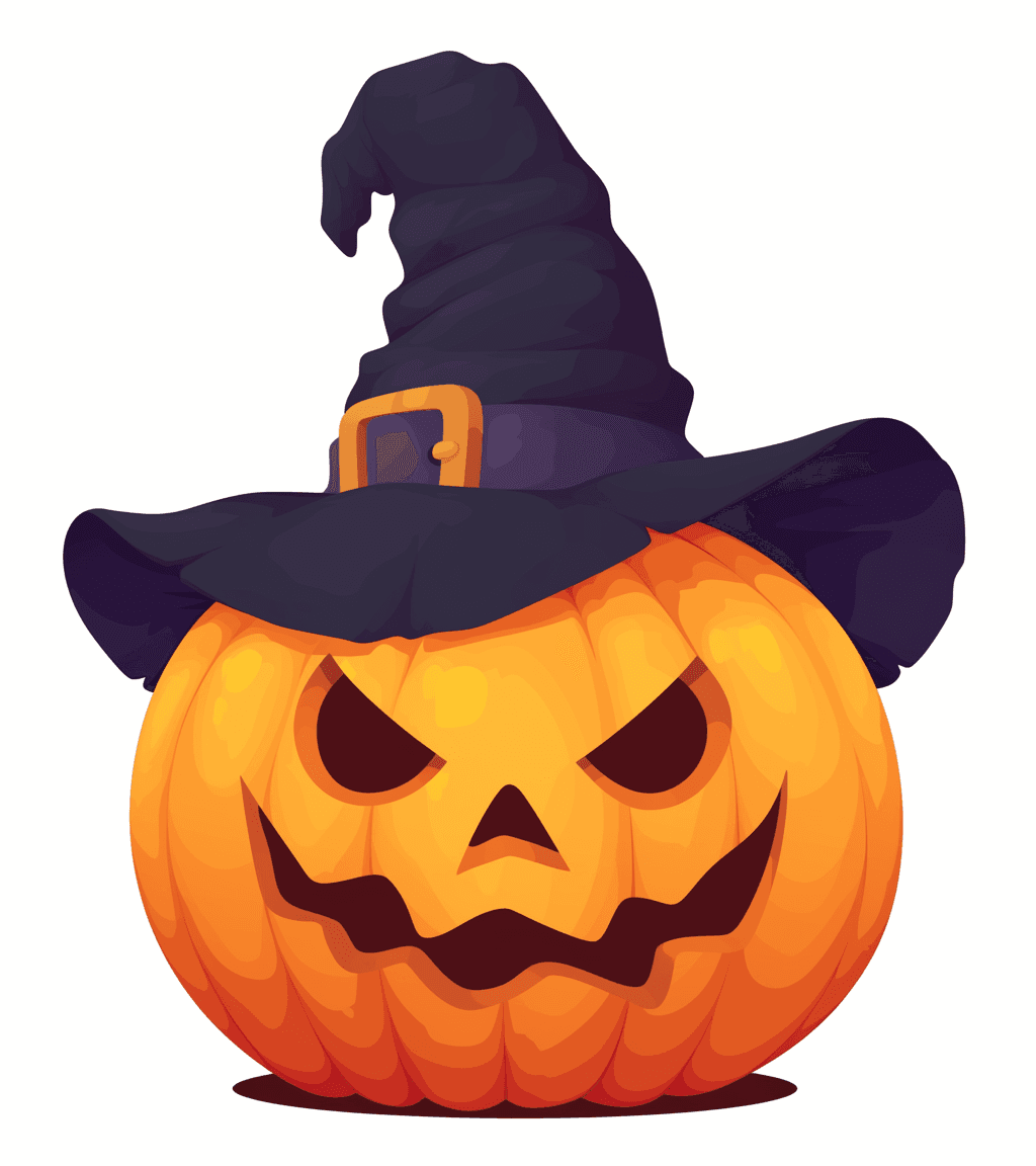 Halloween Pumpkin Pals original repeating artwork