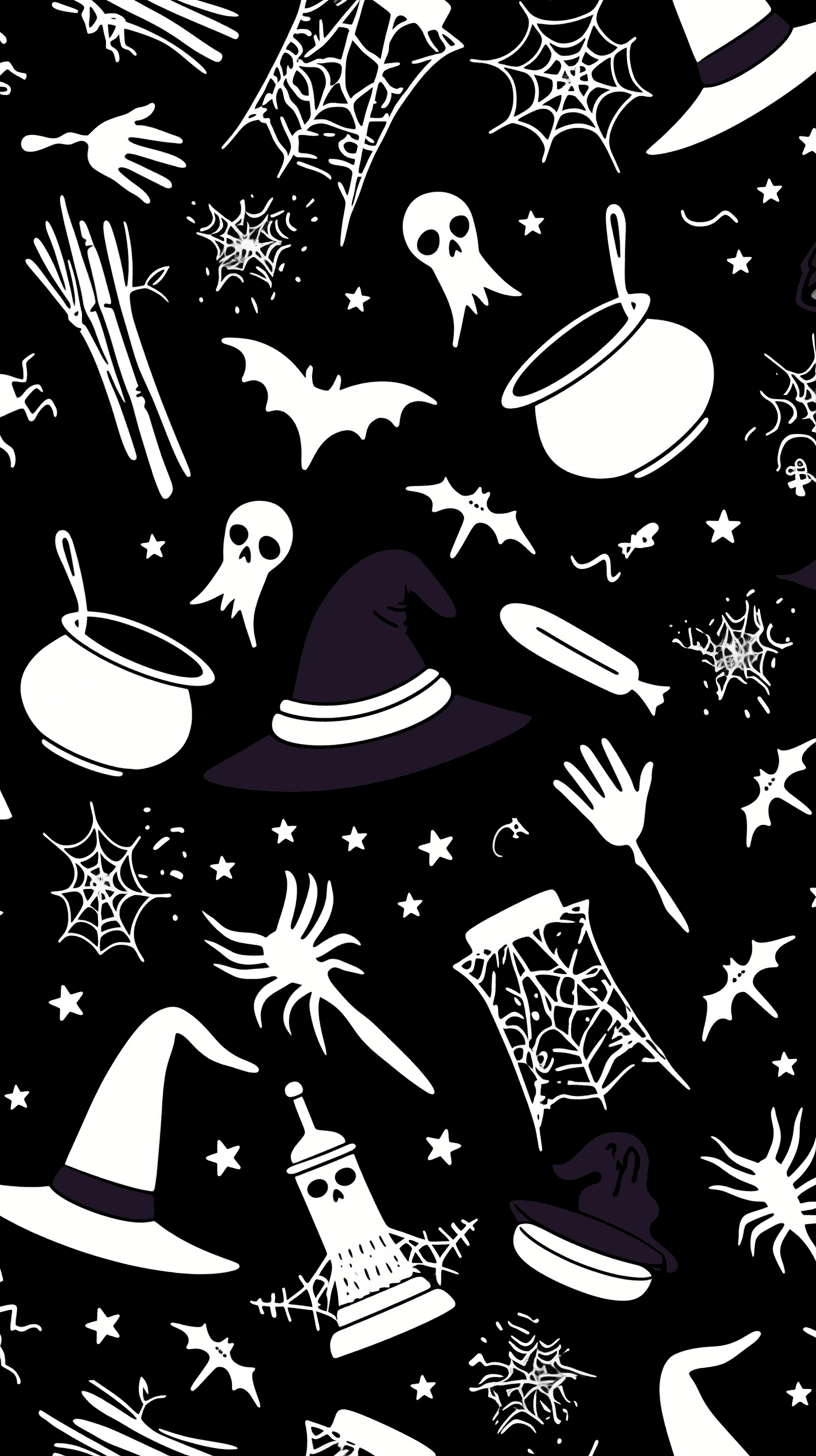 Halloween Design Avenue original repeating artwork