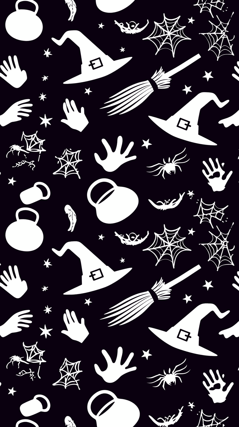 Halloween Design Loop original repeating artwork