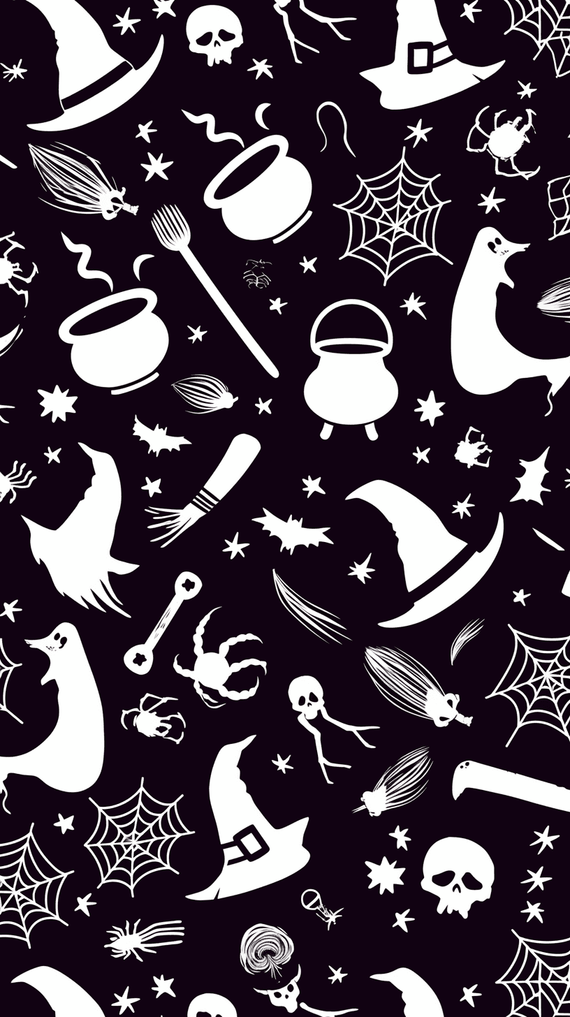 Halloween Design Zip original repeating artwork