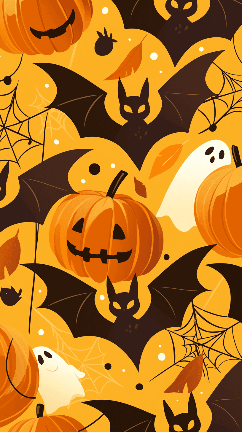 Halloween Design Tune original repeating artwork