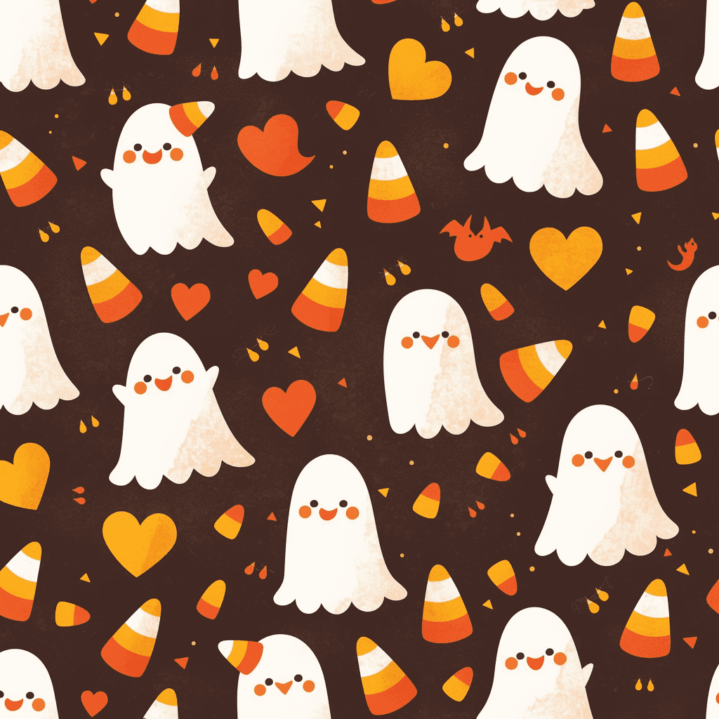 Halloween Design West original repeating artwork
